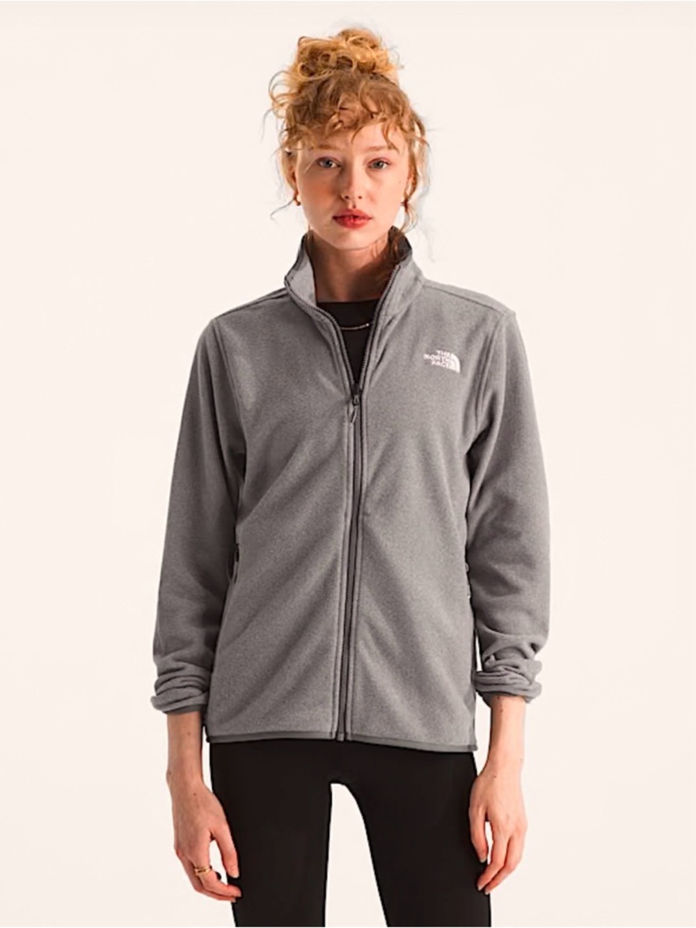 THE NORTH FACE Polartec Classic
Fleece Full Zip Gray Jacket